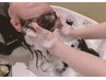 [美容師スパニストの本気のヘッドスパ]炭酸ヘッドスパブロー代込¥4950→¥3850