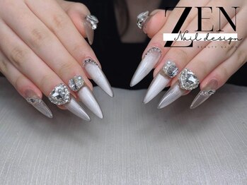ゼン ネイル デザイン 池袋(ZEN NAIL DESIGN)/* 長 さだしやり放題×つけ放題