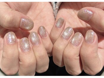 ネイル バイ ザザ 目白(Nail by ZAZA)/ツヤぷるマグネットネイル