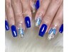 ワンカラー+2本アート 4,800円→4,400円