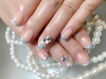 レアレアネイル(Lealeanail)/【パラジェル】シンプルフレンチ