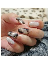 アモ ネイル(Amo NAIL)/ホワイトべっ甲☆