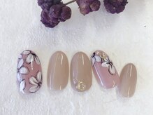 ナル バイ ネイルブレイク(Nalu by Nail Break)/縁取り花