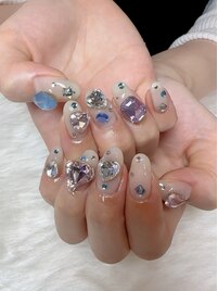 宝石箱ネイル