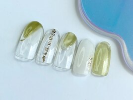 【2024/8月】 シンプルネイル