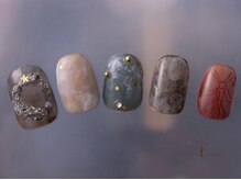 アイネイルズ 吉祥寺店(I nails)/個性派手描きクリスマスネイル