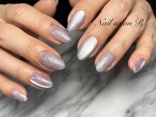 ネイルサロン アール(Nail salon R)/マグネット×フラッシュ