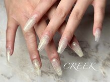 クリーク(CREEK)/ラメグラデーションスカルプ