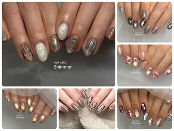 Shimmer　目黒店【シマー】の写真/【初回オフ無料★やり放題90分¥11000～】早い!丁寧!モチの良さ&リピ率◎enoiシリーズは200色以上ご用意!
