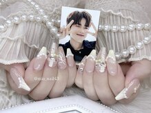 リンドネイル バイ モカ アンド ララ(Lind nail by moca and LaLa)/【mio】フレンチネイル