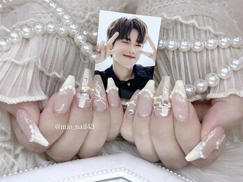 リンドネイル バイ モカ アンド ララ(Lind nail by moca and LaLa)/【mio】フレンチネイル
