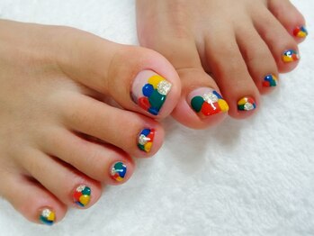 チアネイルズ(Chia nails)/フットやり放題