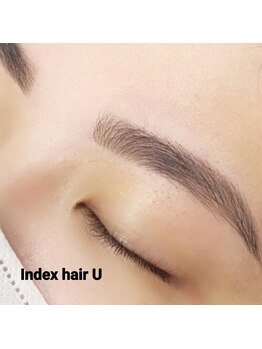 インデックスヘアーユー 錦糸町(in'dex hair-U)/アイブロウワックス￥4500［眉］