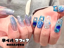 ネイルマフィア 原宿(NAIL MAFIA)/ハートパンチネイル☆
