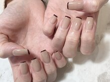 キャッツアイトーキョー 高円寺店(Cat's eyeTOKYO)/スキニーフレンチネイル