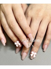 モテネイル♪リボンネイル