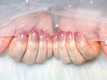 トレース ねいるぶ イオンスタイル上田店(tres)の写真/お爪が弱い方・お仕事柄派手なネイルができない方にオススメ！シンプルで洗練されたお手元に…♪