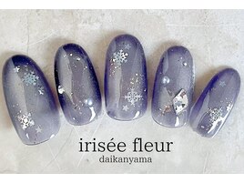 ネイビー冬デザイン