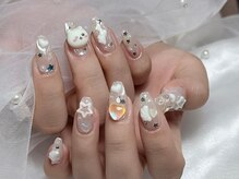 Anna Nail Salon【長さだし特化サロン/長さだし/パラジェル/フィルイン/マグネット】の雰囲気（話題のデザインやパーツも複数ご用意◎【新宿/長さだし】）