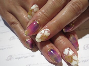 アンジェリーク ネイル(angelique nail)/ジェルネイルan-16☆¥14,083