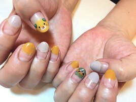 みきゃんネイル。