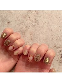 チェック、べっ甲♪