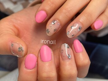 イロ ネイルサロン(iro)/クリアアートネイル