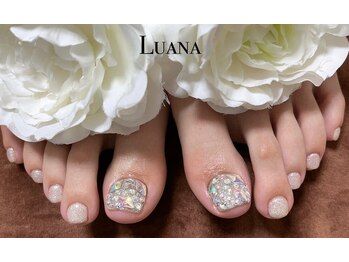 ルアナ(Luana)/フットネイル/ビジューネイル