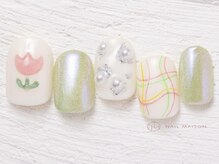 ネイルメゾン 渋谷店(NAIL MAISON)/マグネット春お花ポップ￥12550