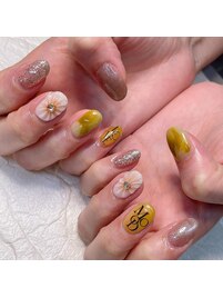 春のぷっくりフラワー