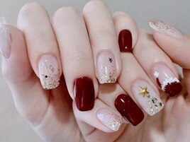 クリスマスネイル