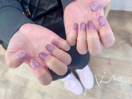 ラメワンカラー