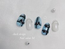 エム(M.)/チェックネイル