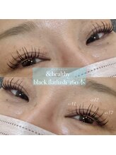 アイラッシュ ナナラ(eyelash Nanala&.)/&healthy アンドヘルシー/160本