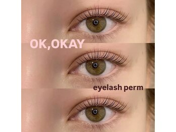 オーケーオーケイ 渋谷(OK,OKAY)/まつ毛パーマ/マツパ/渋谷