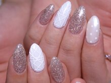 モルフォ 千駄ヶ谷(Morpho)/キラキラ冬ネイル