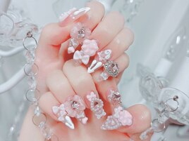 ピンクネイル
