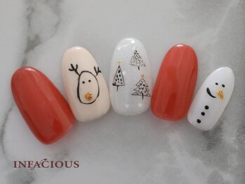 インフェイシャス 大丸福岡天神店/クリスマスネイル