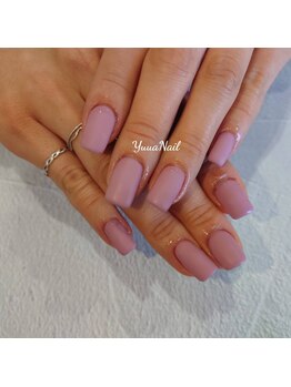 ユーアネイル(Yuua Nail)/マットワンカラーネイル