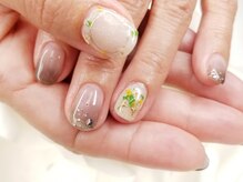 キープ ネイルサロン(KEEP)/ドライフラワーシアーブラック♪