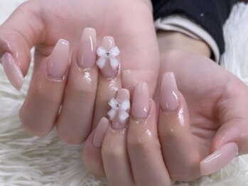 ピダムセカンドフォーネイル(PIDAM.2 for Nail)の写真/【人気の韓国ネイル＆ワンホンネイル！大阪福島徒歩4分で通いやすい★】フィルインなので爪に優しいネイル
