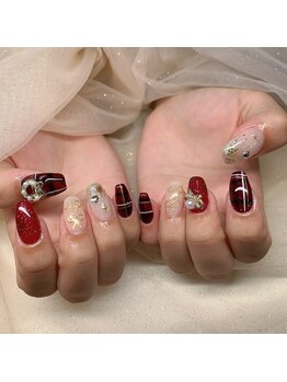 ヘブン ネイル 鶯谷(HEAVEN Nail)/クリスマスネイル