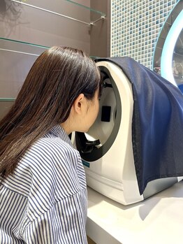 ナリス ビューティサロン 博多マルイ店の写真/【お肌診断＋超音波エステ】¥1650で自分の本当の肌状態を見てみませんか。
