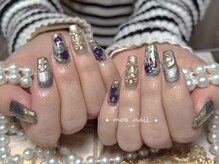 モアネイル 新宿/成人式ネイル/持ち込み/新宿