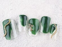 マハロネイルサロン 川崎店(mahalo)/塗りかけニュアンス☆6980円