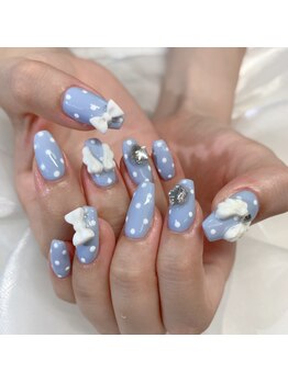 桜ネイルサロン/みず色