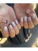 白べぇーっ 本店 湊町店/☆マグネットドットネイル☆