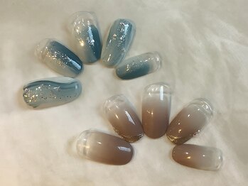 アペル(apare)/ぬりかけ☆グラデ×ミラー