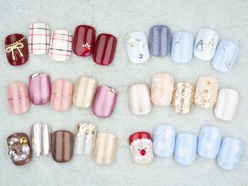 マハロネイルサロン 川崎店(mahalo)の写真/お洒落上級者さん必見！トレンドの韓国風デザインが登場☆ぴったりのアートをご提案させていただきます♪