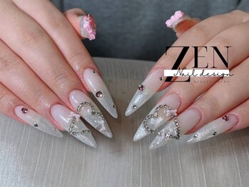 ゼン ネイル デザイン 池袋(ZEN NAIL DESIGN)/* 長 さだしやり放題×つけ放題